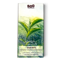 Boo Chocolate Dark 64 % Oolong Dew: Zartbitterschokolade mit Oolong-Tee aus Doi Mae Salong, Aquarell-Verpackung mit Teeblättern