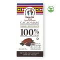 Cocoa Doi Kakaomasse 100 % Kakao ohne Zucker, vegan, Verpackung mit Kakaofrucht-Illustration
